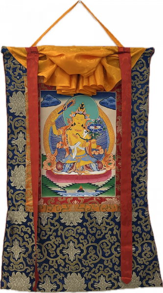 Handbemalter Manjusri Thangka