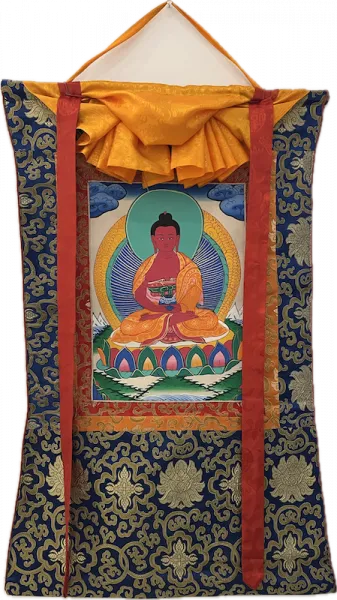 Hand Painted Amitabha Thangka