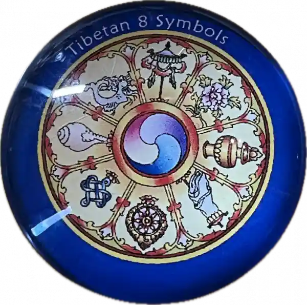 8 Auspicious Symbol Magnet