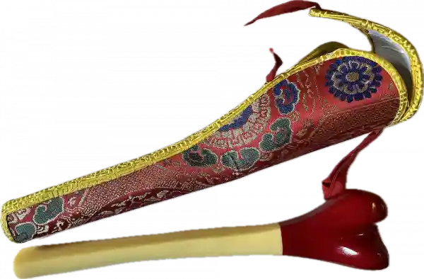 Chod Bone trumpet red