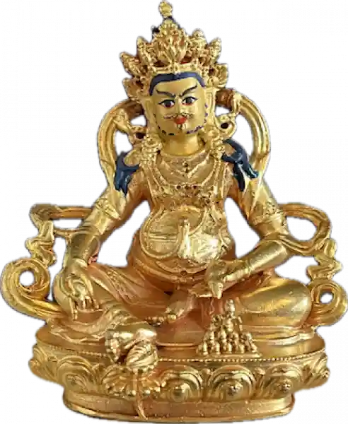 Jambala Statue 7 cm mit Gesichtsbemalung