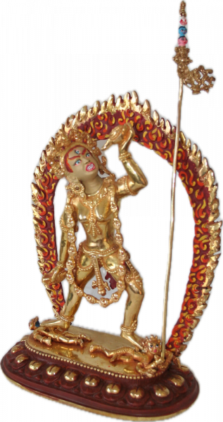 Vajrayogini Statue 8 Inch Fullgold
