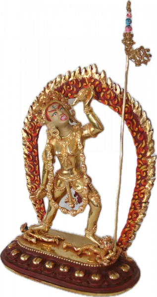 Vajrayogini Statue 8 Inch Fullgold