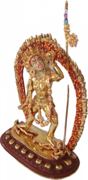 Vajrayogini Statue 8 Inch Fullgold