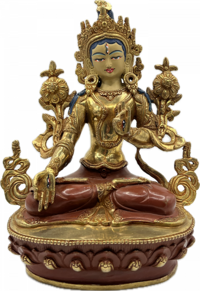 White Tara Statue 8 Inch