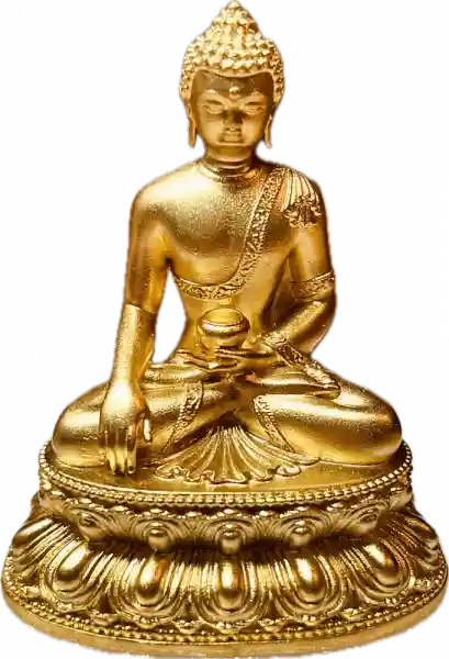 Sakyamuni Gold Plated 2,5