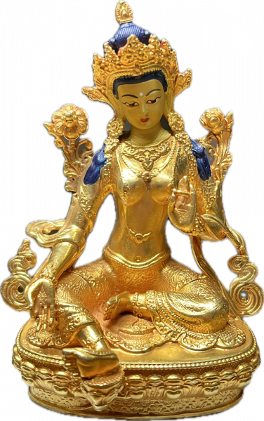 Green Tara Statue 4 Inch