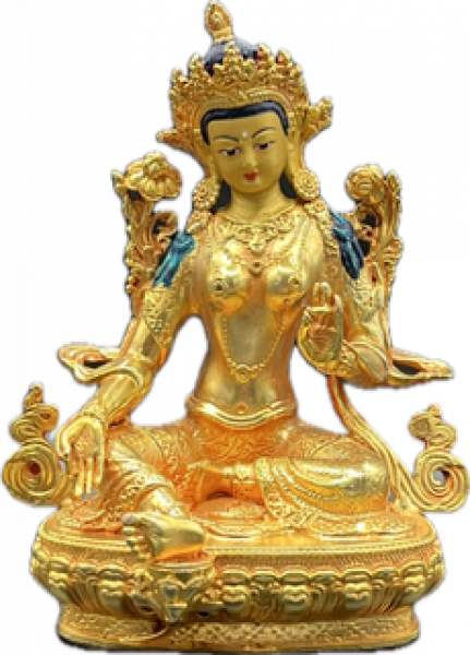 Green Tara Statue 4 Inch