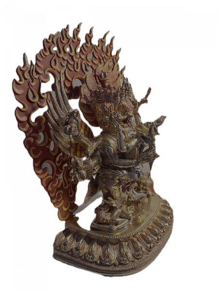 Vajrakilaya 13 Inch cm full gold plated