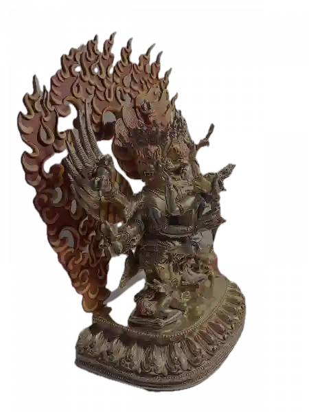 Vajrakilaya 13 Inch cm full gold plated