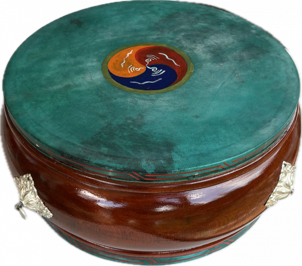 Large Bhutanese Monastery Drum