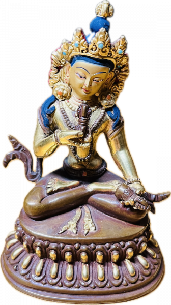 Vajrasattva Statue 4 Inch half-gold