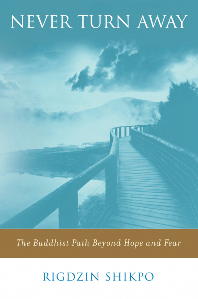 RIGDZIN SHIKPO, FRANCESCA FREMANTLE : NEVER TURN AWAY The Buddhist Path Beyond Hope and Fear