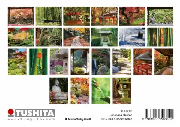 Japanese Garden 24 Postkarten Set