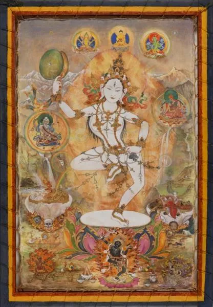 Machig Labdrön Postcard (Kay Konrad)
