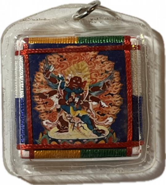 Peaceful and wrathful liberation amulett