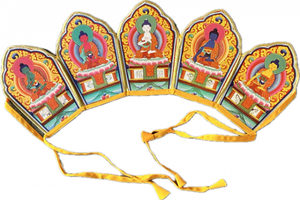 5 Buddha Familie Crown