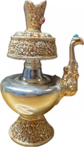 Bhumpa, silver and goldplated (8Inch) Special Offer