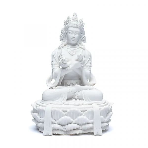 Vajradhara mit Dorje und Glocke weiß