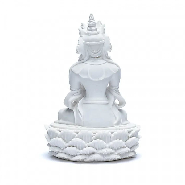 Vajradhara mit Dorje und Glocke weiß