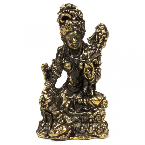 Grüne Tara Miniatur Statue