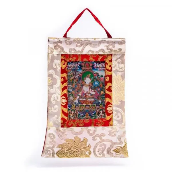 Printed Buddha thangka