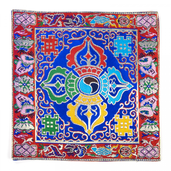 Altardecke Doppel Dorje blau