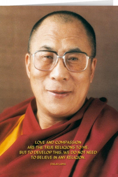 Postkarte Dalai Lama (IQN51)