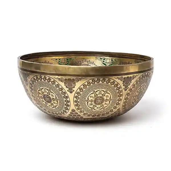 Klangschale Shakyamuni Buddha handbemalt