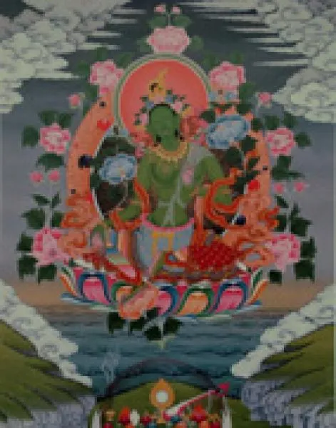 Poster : Green Tara