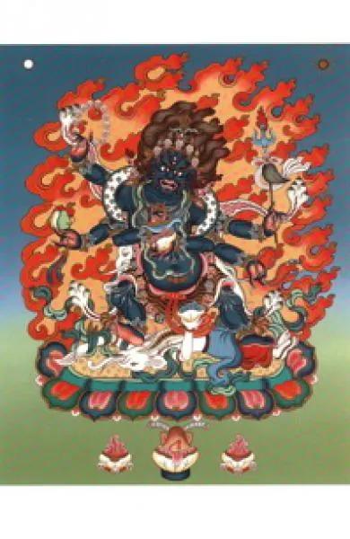 Mahakala six arms