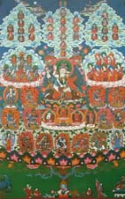 Nyingma Refuge Tree (41x26cm)