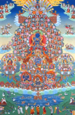 Sakya Refuge Tree (42x30cm)