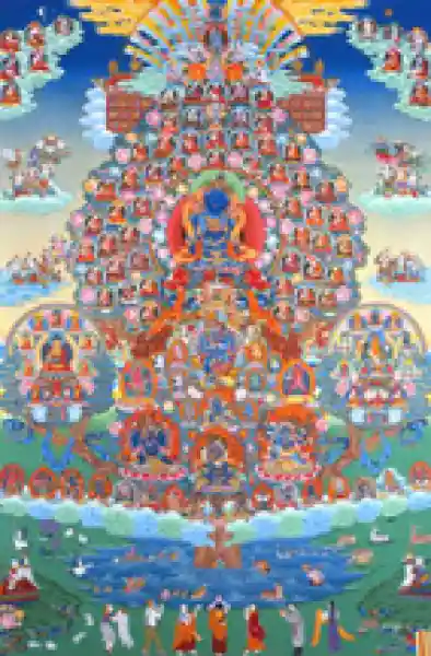 Sakya Refuge Tree (42x30cm)