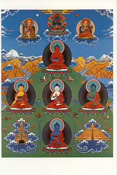 5 Dhyani Buddhas (AW)