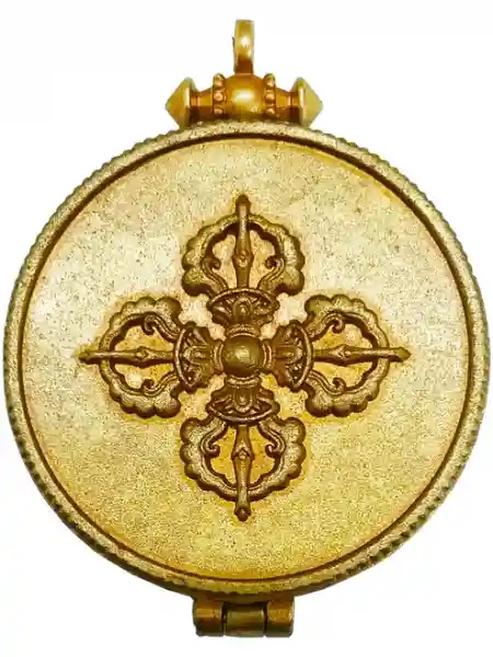 Protection Mandala Gau brass GP