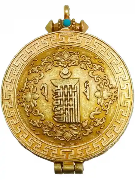 Kalachakra Gau vergoldet
