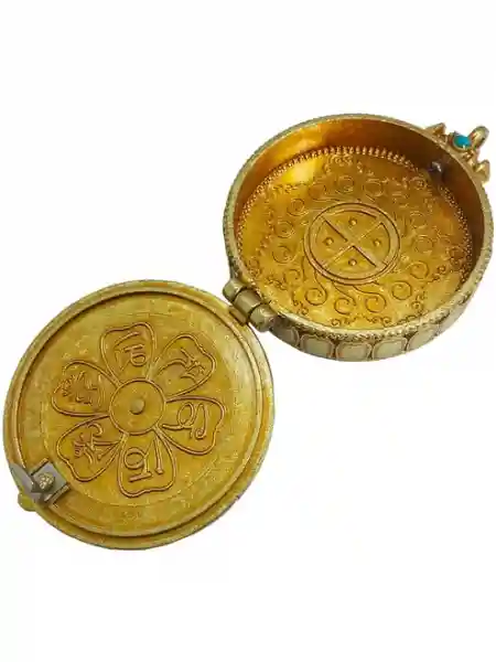 Protection Mandala Gau brass GP