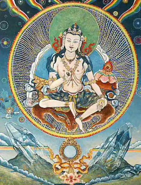 Garab Dorje Postkarte (Kay Konrad)
