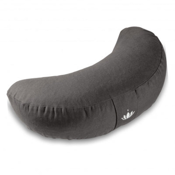 Organic yoga pillow half moon