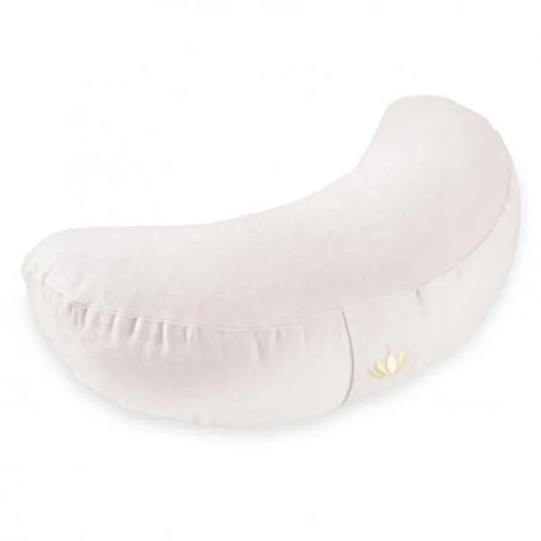 Organic yoga pillow half moon