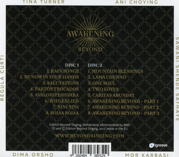 Turner, Tina ; Curti, Regula ; Choying, Ani : Awakening Beyond (Deluxe Version), 2 Audio-CD
