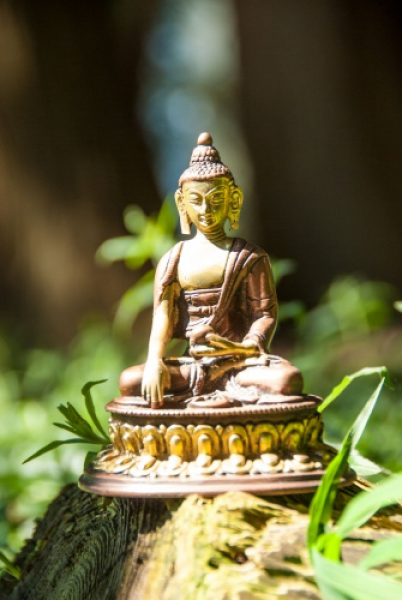 Buddha 12 cm Messing