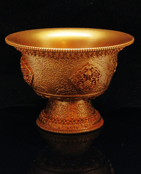 Brass 8AS. bowl with stand(7pcs a set)