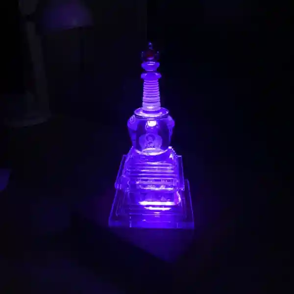 Kristall Stupa 24 cm
