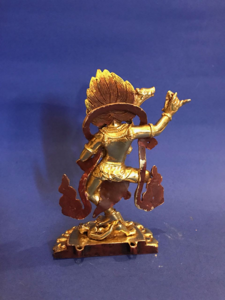Vajravarahi Statue vollvergoldet 20 cm