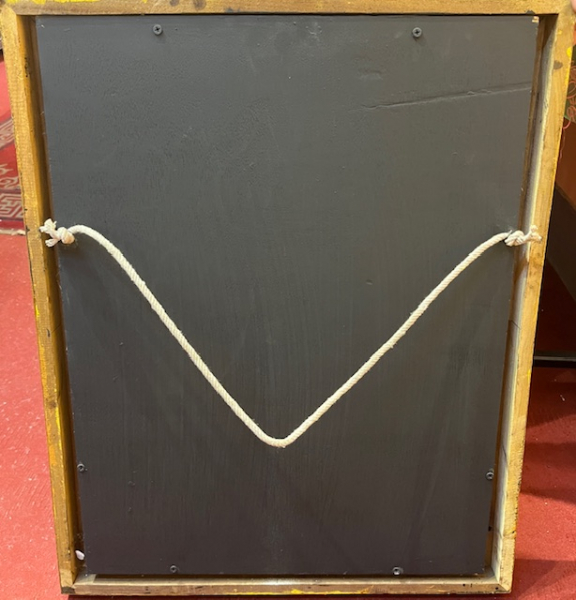 1000arm Chenrezig 3D Art with Woodframe