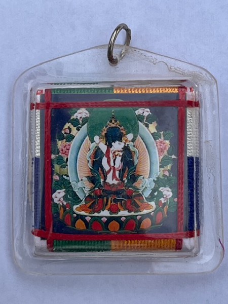 Peaceful and wrathful liberation amulett