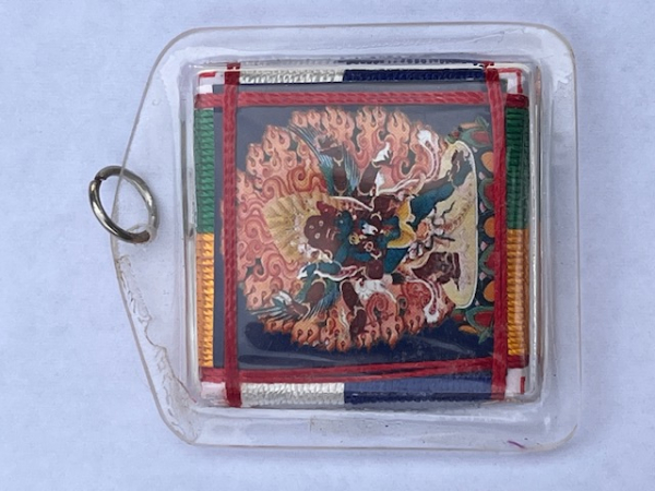 Peaceful and wrathful liberation amulett