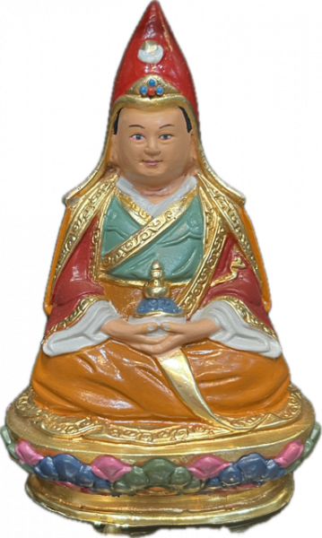 dewachenpo statue copper coloured 4 inch